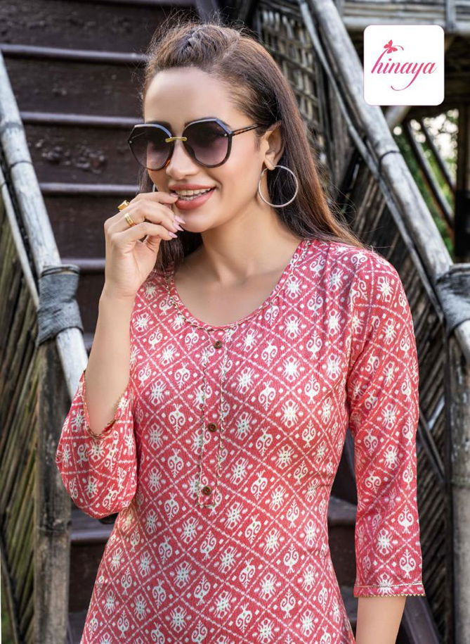 Hinaya Nora 2 Western Wear Wholesale Rayon Ladies Top Catalog